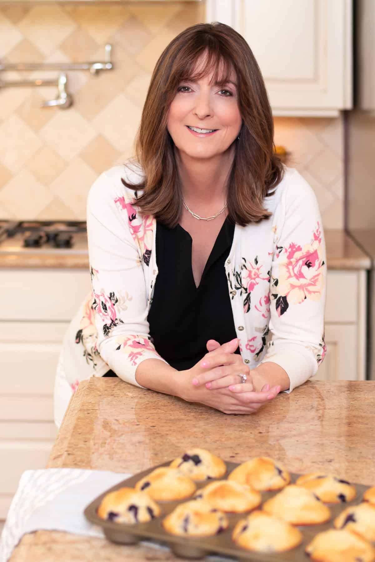 Valerie Brunmeier in Her Kitchen